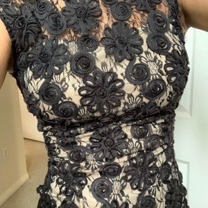 Black Hour Glass Gown